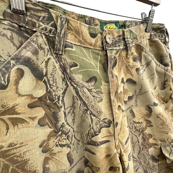 Cabelas Pants M Camo Cargo Hunting Outdoor Fishing Camping Hiking Utility Canvas - Picture 4 of 16